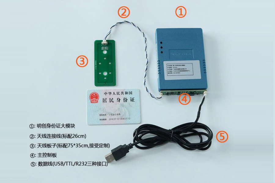 明創IDR-M10身份證讀卡器大模組 明創IDR-M10身份證讀卡器大模組